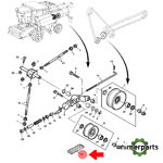 H177177 - CORREA TRAPEZOIDAL DE ACCIONAMIENTO DEL PICADOR DE SECCIÓN HB, LONGITUD ÚTIL 4640 MM (182,7 PULGADAS) ORIGINAL JOHN DEERE