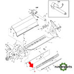 H215004 - CUCHILLA PICADORA DE PAJA, ESTACIONARIA ORIGINAL JOHN DEERE