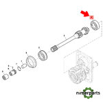 JD7155 - RODAMIENTO DE BOLAS JOHN DEERE