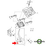 L113527 - TORNILLO DE CABEZA HEXAGONAL CON BRIDA, M5 X 45 JOHN DEERE