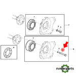L152520 - TORNILLO DE CABEZA HEXAGONAL, M20 X 95 JOHN DEERE