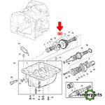 L155994 - PIÑÓN LOCO MFWD ORIGINAL JOHN DEERE