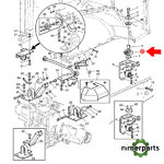 L158997 - AISLADOR DE MONTAJE DE GOMA JOHN DEERE