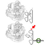 L169272 - CORREA TRAPEZOIDAL ORIGINAL JOHN DEERE