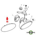 L176879 - PROTECTOR DE TECHO DE CABINA ORIGINAL JOHN DEERE