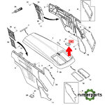 L210671 - GUARDADEDOS CAPÓ, LADO IZQUIERDO ORIGINAL JOHN DEERE