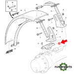 L216249 - BASE DE GUARDABARROS ORIGINAL JOHN DEERE