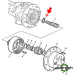 L60092 - ANILLO DE SEGURIDAD DE BUCLE EXTERNO ORIGINAL JOHN DEERE