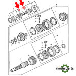 L64120 - ANILLO DE SEGURIDAD EXTERNO ORIGINAL JOHN DEERE