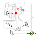 L78701 - MUELLE PARA PEDAL DEL ACELERADOR ORIGINAL JOHN DEERE