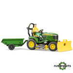 MCB009824000 - JUGUETE MINITRACTOR CON JARDINERO JOHN DEERE
