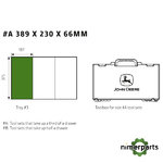 MCKTA4501M1 - CAJA DE VASOS HEXAGONALES 1/2" 23 PIEZAS JOHN DEERE