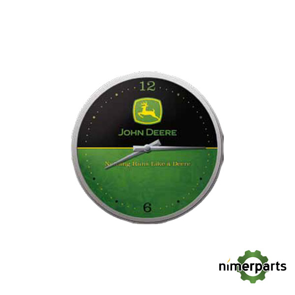 MCN000051030 - RELOJ DE PARED LOGO BLACK JOHN DEERE