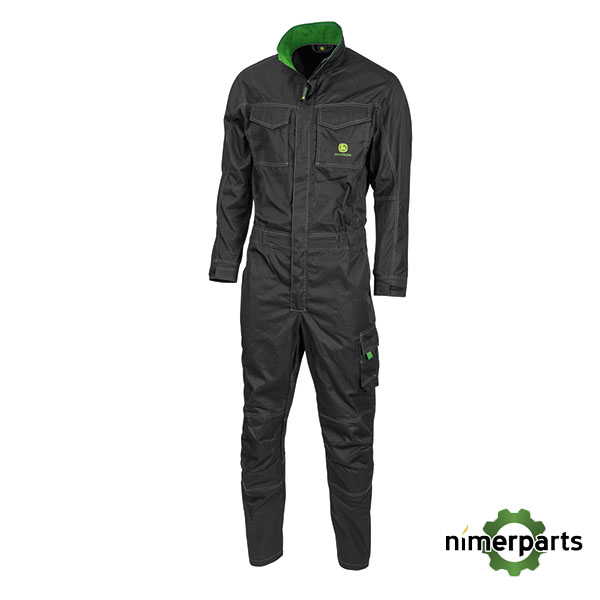 MCS103691085 - MONO DE TRABAJO NEGRO "TALLA L" JOHN DEERE