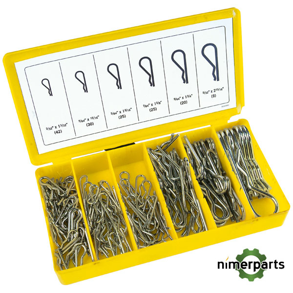 MCXFA1092 - CLIPS EN R PAQUETE SURTIDO 150 PIEZAS JOHN DEERE