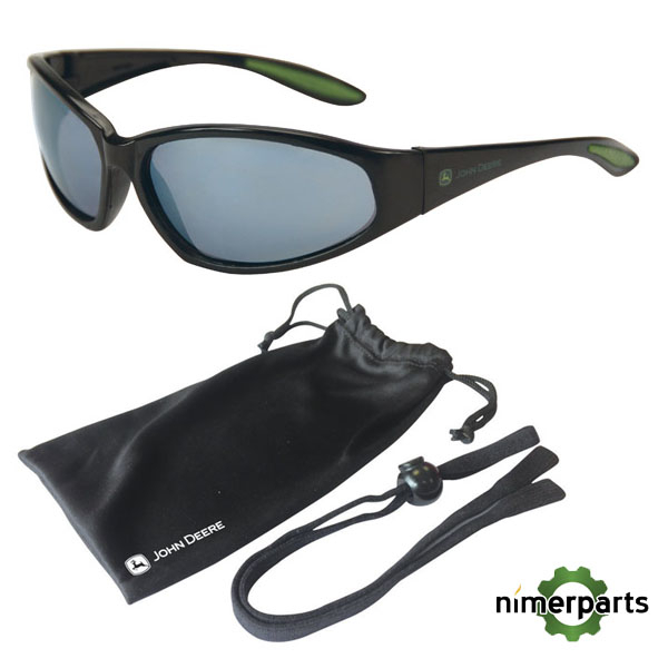 MCXFA2071 - GAFAS DE SEGURIDAD CON CRISTALES DE ESPEJO AZULES JD207-BM (4 UDS) JOHN DEERE