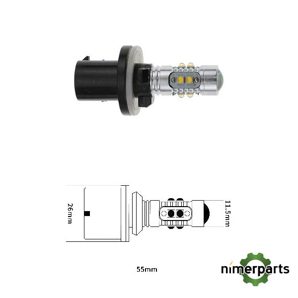 MCXFA2456 - BOMBILLA 12V 50W PG13 1000LM JOHN DEERE