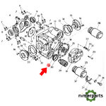 M43518 - ANILLO TORICO PISTON HIDRO ORIGINAL JOHN DEERE