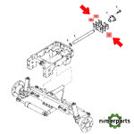 M90321 - LAMINA BULON PUENTE 5000 ORIGINAL JOHN DEERE