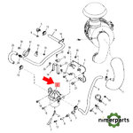 RE502284 - ELEMENTO FILTRANTE DEL RESPIRADERO DEL CÁRTER ORIGINAL JOHN DEERE
