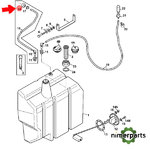 RE52504 - RESPIRADERO DEL DEPÓSITO DE COMBUSTIBLE ORIGINAL JOHN DEERE