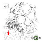 RE67645 - MOTOR ELÉCTRICO MONOEJE CON BRIDA ORIGINAL JOHN DEERE