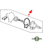 RE70143 - KIT DE REPARACIÓN DE LA BOMBA DE AGUA DEL MOTOR JOHN DEERE