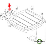 R107477 - CARCASA DE FARO DELANTERO CAB WORK ORIGINAL JOHN DEERE