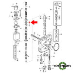 R111504 - ANILLO DE RESPALDO DE LA VÁLVULA DE CONTROL SELECTIVO ORIGINAL JOHN DEERE