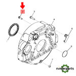 R135918 - TORNILLO DE CABEZA HEXAGONAL CON BRIDA, M12 X 38 ORIGINAL JOHN DEERE
