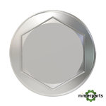 R136507 - TORNILLO DE CABEZA HEXAGONAL CON BRIDA, M10 X 70 ORIGINAL JOHN DEERE