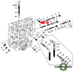 R150574 - MUELLE DE COMPRESIÓN ORIGINAL JOHN DEERE