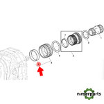 R214122 - ARANDELA PARTIDA CON AGUJERO REDONDO ORIGINAL JOHN DEERE