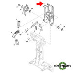 R306836 - PIVOTE DE LA COLUMNA DE DIRECCIÓN ORIGINAL JOHN DEERE
