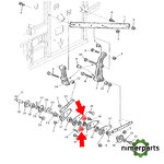 R43383 - ANILLO DE SEGURIDAD EXTERNO ORIGINAL JOHN DEERE