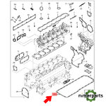 R521228 - JUNTA DEL CÁRTER DE ACEITE DEL MOTOR ORIGINAL JOHN DEERE