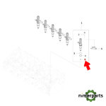 R528587 - ARANDELA DE AGUJERO REDONDO ORIGINAL JOHN DEERE