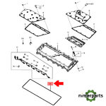 R529889 - JUNTA DE TAPA DE VÁLVULAS PARA MOTORES ORIGINAL JOHN DEERE