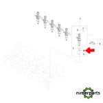 R533599 - JUNTA TÓRICA ORIGINAL JOHN DEERE