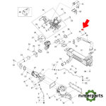 R534282 - TUERCA HEXAGONAL CON BRIDA, M8 ORIGINAL JOHN DEERE
