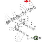 R80078 - EMPAQUETADURA DE JUNTA TÓRICA ORIGINAL JOHN DEERE