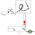 SJ10170 - ANTENA RADIO 5093E 5000M JOHN DEERE