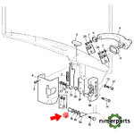 SU21848 - TOPE DEL TIRADOR DE LA PUERTA ORGINAL JOHN DEERE