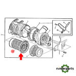 VPD7117 - Motor filter Series 6010 7010 6 Vapormatic cylinders for John Deere