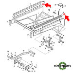 Z102184 - TIRA DE GOMA BASTIDOR ORIGINAL JOHN DEERE