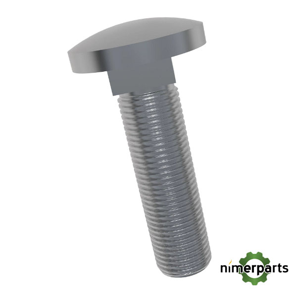 03M7391 - TORNILLO DE CABEZA REDONDA Y CUELLO CUADRADO M 6 X 25 JOHN DEERE