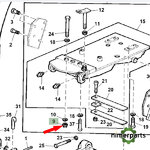 14M7319 - 12MM SAFETY NUT John Deere