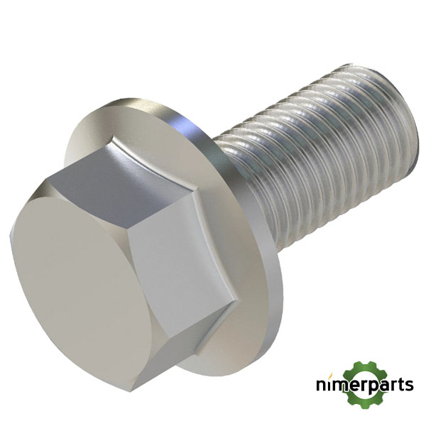 19M7788 - TORNILLO DE CABEZA HEXAGONAL CON BRIDA, M12 X 25 JOHN DEERE