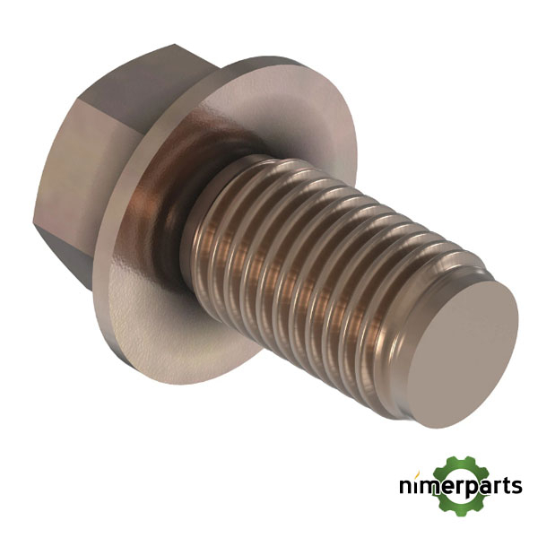 19M7793 - TORNILLO DE CABEZA HEXAGONAL CON BRIDA, M16 X 40 JOHN DEERE