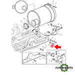 19M8028 - TORNILLO DE CABEZA HEXAGONAL, M8 X 8 ORIGINAL JOHN DEERE